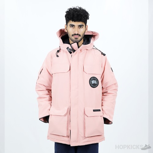 Canada goose jacket pink best sale